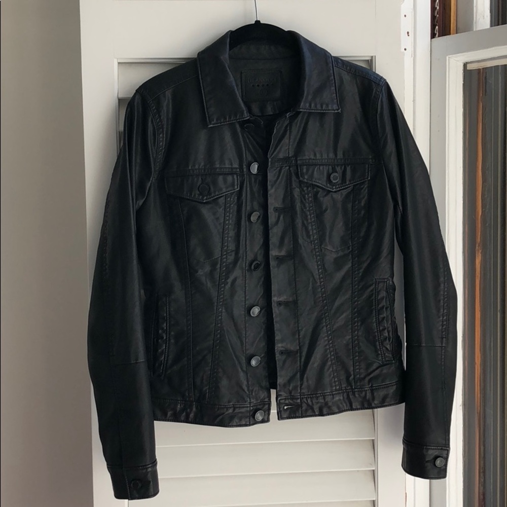 Blank NYC Faux-Leather Jacket
